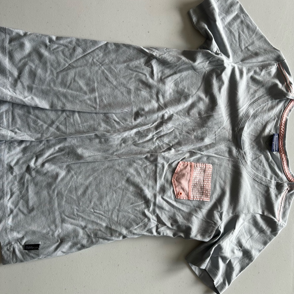 Columbia Gray and Pink Short Sleeve Tee